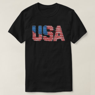 VS - vlagpatridic 4 juli - Amerika T-shirt