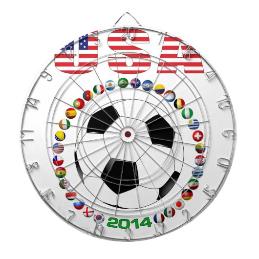 VS-Voetbal 4017 Dartbord (Voorkant)