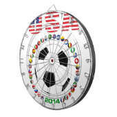 VS-Voetbal 4017 Dartbord (Voorkant Rechts)