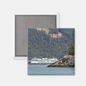 VS, WA. Washington State Ferries Magneet (Voorkant / Achterkant)