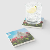 VS, Washington DC, Capitol Building Stenen Onderzetter (Zijkant)