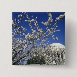 VS, Washington DC. Cherry Blossom Festival en 2 Vierkante Button 5,1 Cm
