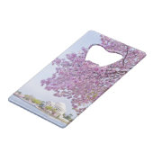 VS, Washington DC, Cherry tree in bloom Kredietkaart Flessenopener (Voorkant Gekanteld)