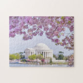 VS, Washington DC, Cherry tree in bloom Legpuzzel (Horizontaal)