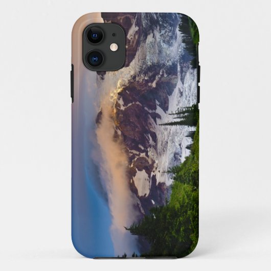 VS, Washington, Mt. Rainier. Ochtendzon Case-Mate iPhone Case (Achterkant)