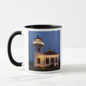 VS, Washington, Mukilteo. vuurtoren van Mukilteo Mok (Links)