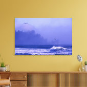 VS, Washington, Olympisch Nationaal Park. Mist Canvas Afdruk (Insitu (Woonkamer))