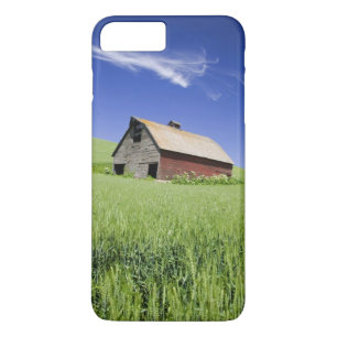 VS, Washington, Oude Rode Schuur in het Lente iPhone 8 Plus / 7 Plus Hoesje