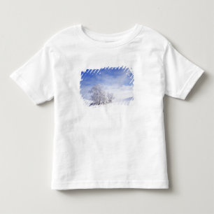VS, Washington, Palouse gebied, Bevroren Zwarte Kinder Shirts
