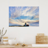 VS, Washington, San Juan-eilanden. zonsondergang 2 Poster (Keuken)