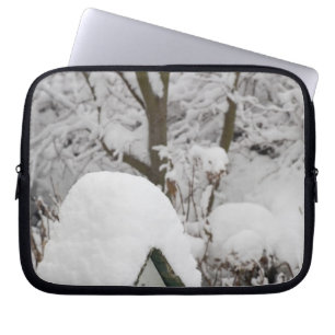VS, Washington, Seabeck. Close-up van vogelhuis Laptop Sleeve