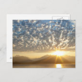 VS, Washington, Seabeck. Sunset Briefkaart (Voorkant / Achterkant)