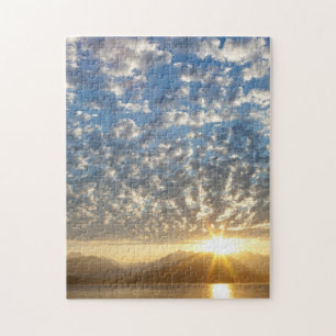 VS, Washington, Seabeck. Sunset Legpuzzel