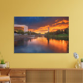 VS, Washington, Spokane, Riverfront Park Canvas Afdruk (Insitu (Woonkamer))