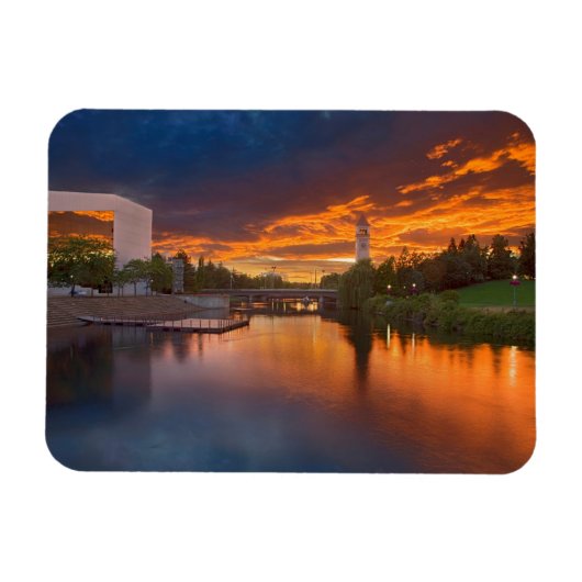 VS, Washington, Spokane, Riverfront Park Magneet (Horizontaal)