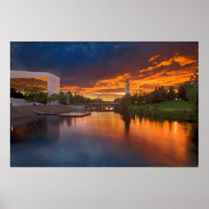 VS, Washington, Spokane, Riverfront Park Poster