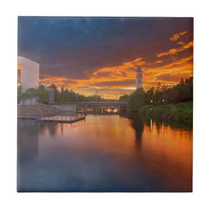 VS, Washington, Spokane, Riverfront Park Tegeltje