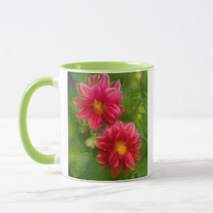 VS, Washington, Whidbey Island. Dahlia montage Mok