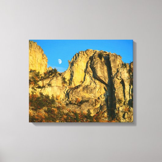 VS, West Virginia, Spruce Knob-Seneca Rocks 2 Canvas Afdruk (Voorkant)