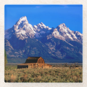VS, Wyoming, Grand Teton National Park Glazen Onderzetter