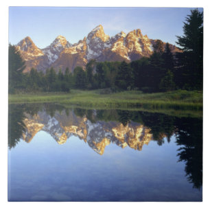 VS, Wyoming, Grand Teton National Park. Grand Tegeltje