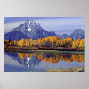VS, Wyoming, Grand Teton National Park. Mt. Poster