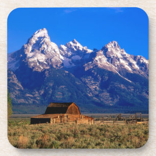 VS, Wyoming, Grand Teton National Park, Ochtend Drankjes Onderzetter