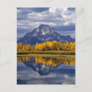 VS, Wyoming, Grand Teton NP. Tegen de Briefkaart