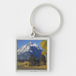 VS, Wyoming, Grand Teton NP. Teton Parkway Sleutelhanger