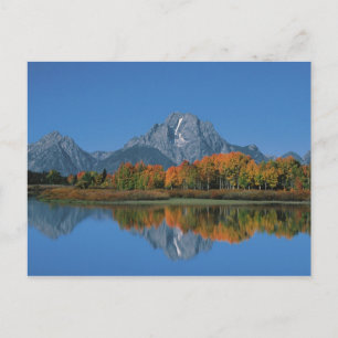 VS, Wyoming, Grand Tetons National Park in 4 Briefkaart
