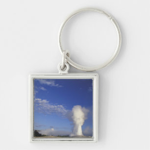 VS, Wyoming. Yellowstone National Park. Oud Sleutelhanger