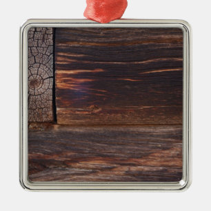 VS, Zalm, Idaho, Blokhut Metalen Ornament