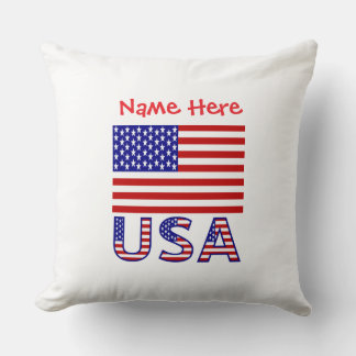 VSAVerenigde Staten Amerika Vlag Persoonlijk Kussen