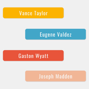 VSCO Aesthetische kleuren Waterbestendige labels