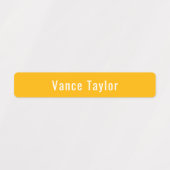 VSCO Couleurs esthétiques étanches Nom Étiquettes (Design 1)