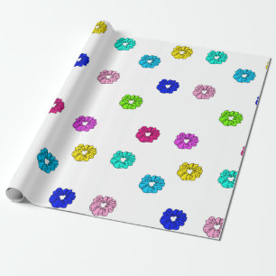 VSCO Girl, veel struisvogels Cadeaupapier