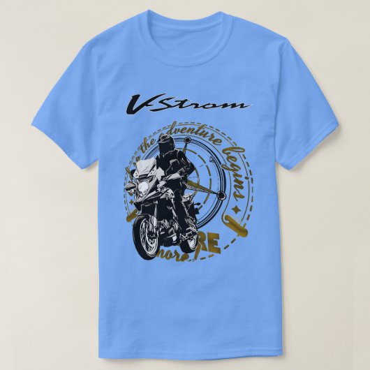 Vstrom XT650 T-shirt (Design voorkant)