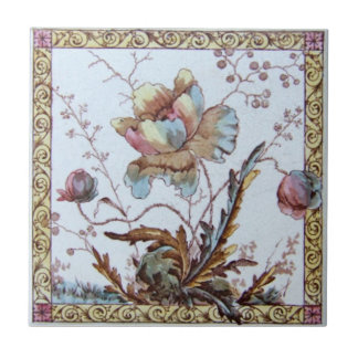 VT0014 Reproduction Antiek Transferware Tegeltje