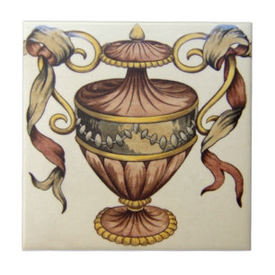 VT0015 Reproduction Antiek Transferware Tegeltje