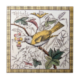 VT0033 Reproduction Antiek Transferware Tegeltje