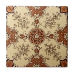 VT0037 Reproduction Antiek Transferware Tegeltje