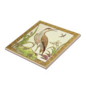 VT0069 Reproduction Antiek Transferware Tegeltje (Zijkant)