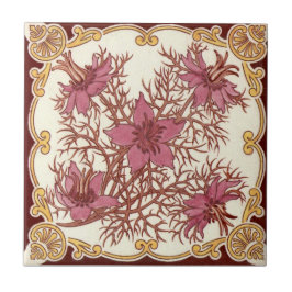 VT0072 Reproduction Antiek Transferware Tegeltje