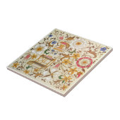 VT0105 Reproduction Antiek Transferware Tegeltje (Zijkant)