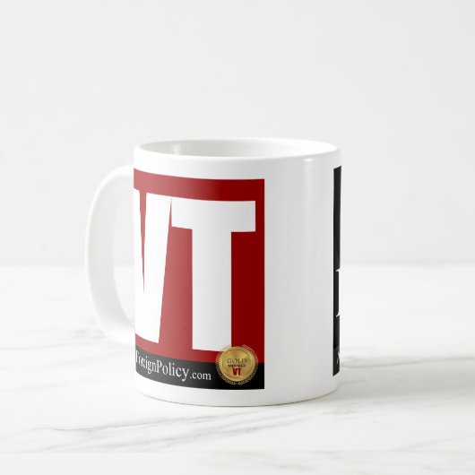 VT Foreign Policy MUG (Devant gauche)