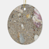 Vt. Lauderdale Beach Sand Shells Keramisch Ornament (Links)