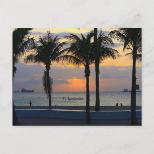 Vt. Lauderdale Sunrise Briefkaart