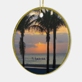 Vt. Lauderdale Sunrise Keramisch Ornament (Links)