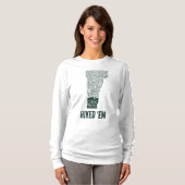 VT Long Trail Randonnée T-shirt long manches pour (Devant entier)
