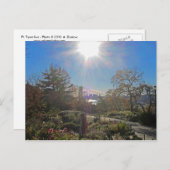 Vt. Tryon Park Sun Briefkaart (Voorkant / Achterkant)